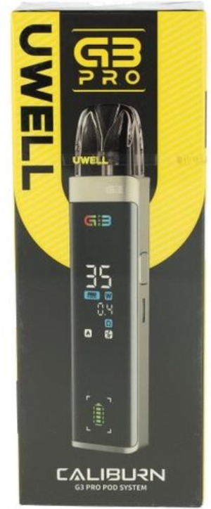 Uwell Caliburn G3 Pro Pod Kit Stone Gray E-Zigarette 