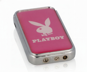 V-Fire Feuerzeug Doming Playboy 3 Design rosa