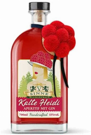 V-Sinne Aperitif-Gin Schwarzwald Kalte Heidi 15% Vol.