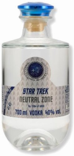V-Sinne Star Trek Neutral Zone Vodka 40% Vol. 700ml