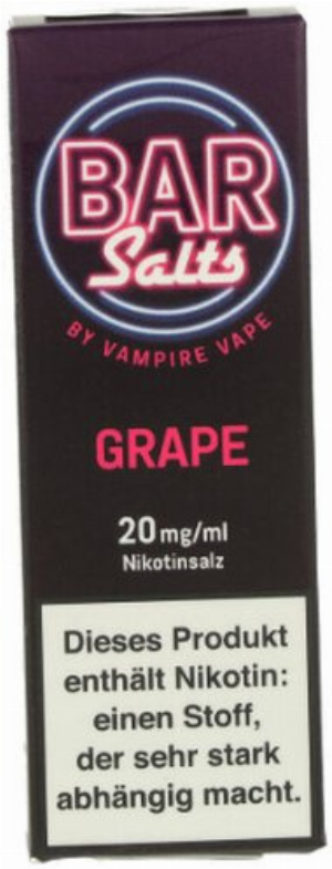Vampire Vape Bar Salts Grape Nikotinsalz Liquid 20mg