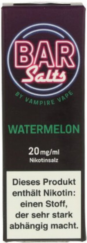 Vampire Vape Bar Salts Watermelon Nikotinsalz Liquid 20mg