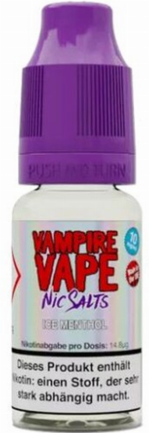 Vampire Vape Ice Menthol Nicotinsalz Liquid 10mg