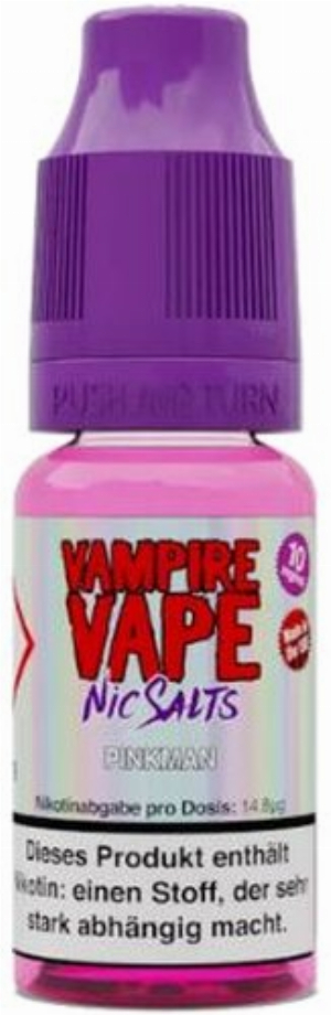 Vampire Vape Nic Salts E-Liquid Pinkman 10mg