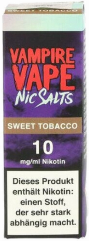 Vampire Vape Nikotinsalz Liquid Sweet Tobacco 10mg