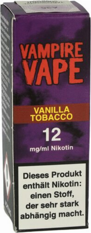 Vampire Vape Nikotinsalz Liquid Vanilla Tobacco 12mg