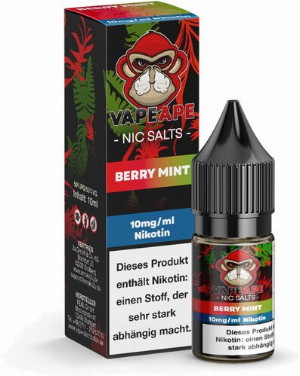Vape Ape Nikotinsalzliquid Berry Mint 10mg