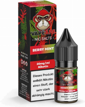 Vape Ape Nikotinsalzliquid Berry Mint 20mg