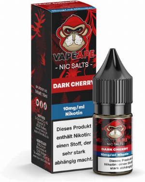 Vape Ape Nikotinsalzliquid Dark Cherry 10mg