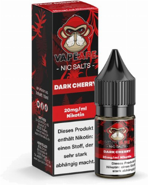 Vape Ape Nikotinsalzliquid Dark Cherry 20mg