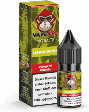 Vape Ape Nikotinsalzliquid Lemon Drink 20mg