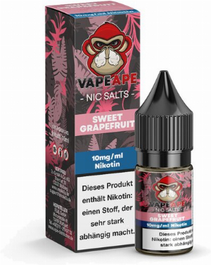 Vape Ape Nikotinsalzliquid Sweet Grapefruit 10mg