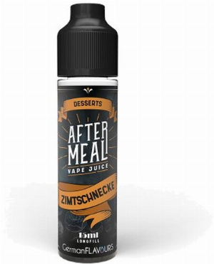 Vape Juice After Meal Zimtschnecke Longfill 15 ml