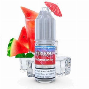 Vape Juice Ice Bar Watermelon Overdosed NicSalt 10mg