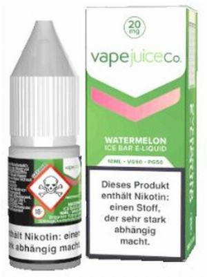 Vape Juice Ice Bar Watermelon Overdosed NicSalt 20mg