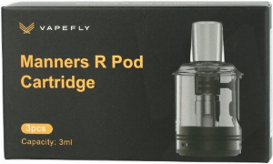 Vapefly Manners R Pod Cartridge 1,0 Ohm 3 Stk.