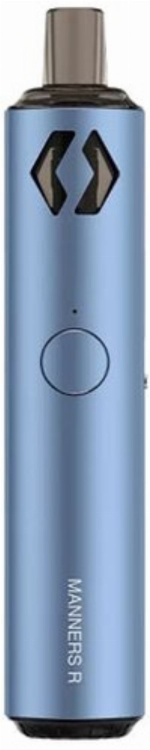 Vapefly Manners R Pod E-Zigaretten Kit Azur Blau