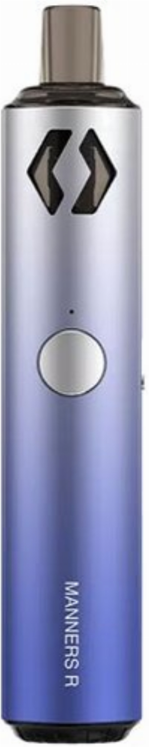Vapefly Manners R Pod E-Zigaretten Kit Blau-Silver