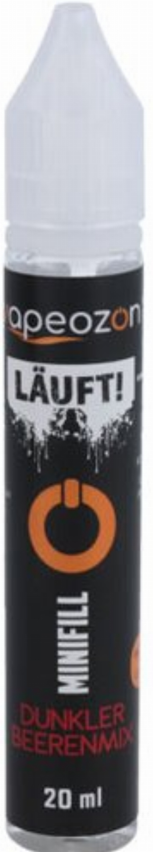 Vapeozon Läuft! Minifill Liquid Dunkler Beerenmix 20ml 0mg