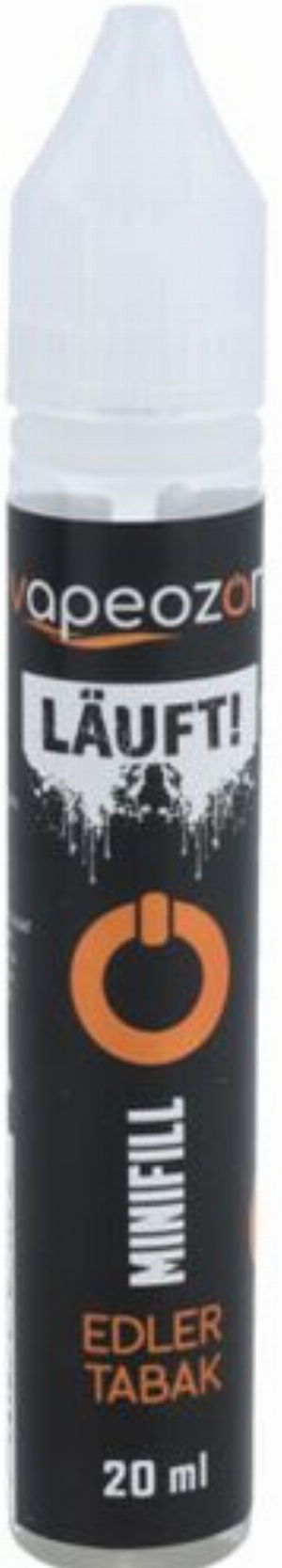 Vapeozon Läuft! Minifill Liquid Edler Tabak 20ml 0mg