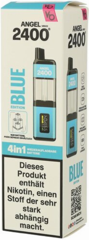 Vapes Bars Angel 2400 Akkuträger Blue