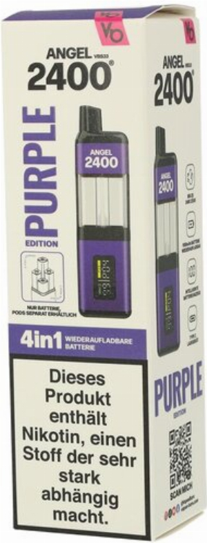 Vapes Bars Angel 2400 Akkuträger Purple