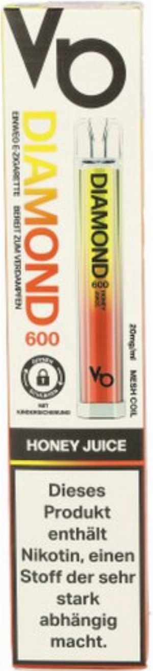 Vapes Bars Diamond Honey Juice Einweg E-Zigaretten 20mg