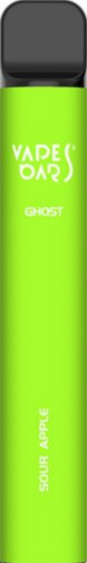 Vapes Bars Ghost Sour Apple 18mg Nikotin