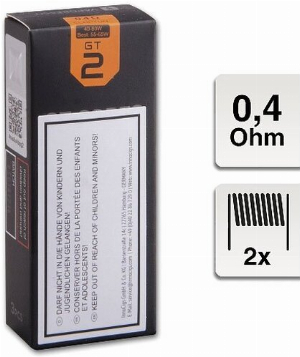 Vaporesso Coil GT2 0,4 Ohm, 3 Stück