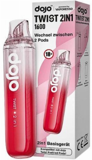 Vaporesso Dojo Twist 2in1 Basisgerät Rot