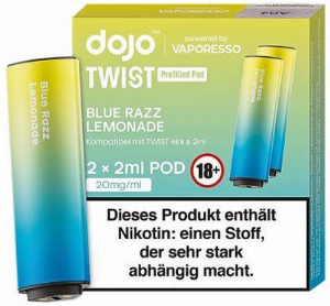 Vaporesso Dojo Twist Blue Razz Lemonade Prefilled Pod 2x2ml 20mg