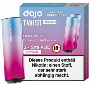 Vaporesso Dojo Twist Cherry Ice Prefilled Pod 2x2ml 20mg
