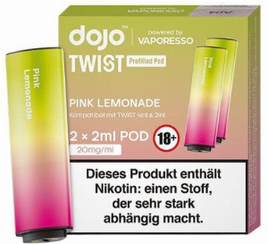 Vaporesso Dojo Twist Pink Lemonade Prefilled Pod 2x2ml 20mg