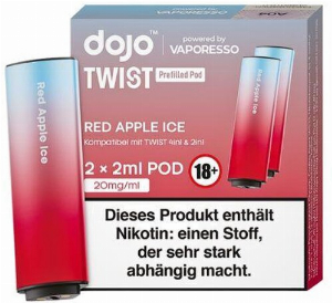 Vaporesso Dojo Twist Red Apple Ice Prefilled Pod 2x2ml 20mg