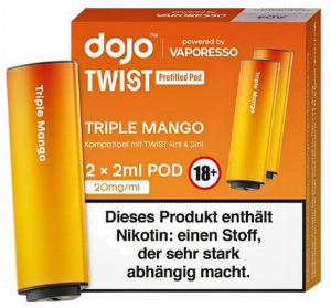Vaporesso Dojo Twist Triple Mango Prefilled Pod 2x2ml 20mg