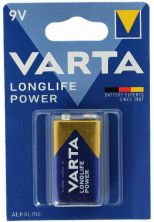 Varta E-Block 9V 4922B 9 Volt Block