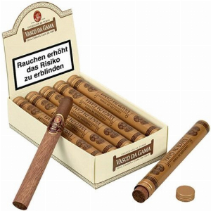 Vasco Da Gama Capa De Oro Nr. 72 Tubos 10er Zigarren
