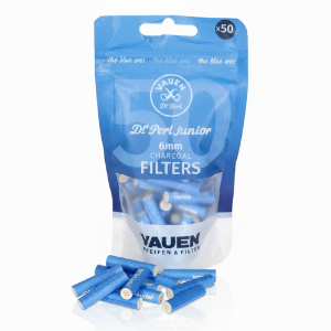 Vauen Dr. Perl junior Pfeifenfilter 6mm 50 Stk.