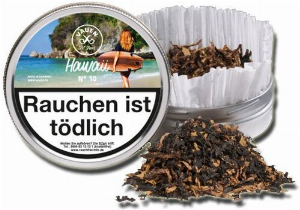 Vauen Hawaii No 10 Pfeifentabak 50g Dose