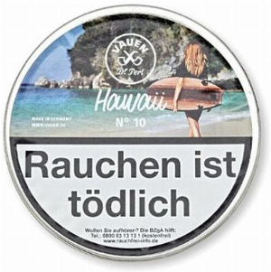 Vauen Hawaii No 10 Pfeifentabak 50g Dose