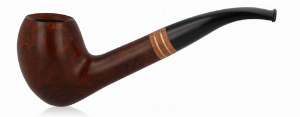 Vauen Pfeife Brass Glatt 2341
