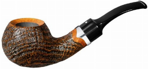 Vauen Pfeife Finn 537 braun, sandgestrahlt 