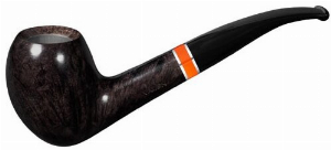 Vauen Pfeife Flame 2041 dunkelbraun, glatt