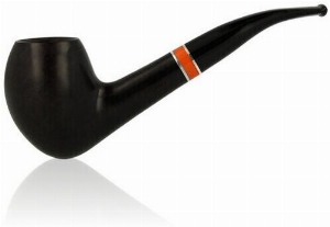 Vauen Pfeife Flame 2041 dunkelbraun, glatt