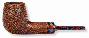 Vauen Pfeife Harlekin 511 Braun sandgestrahlt