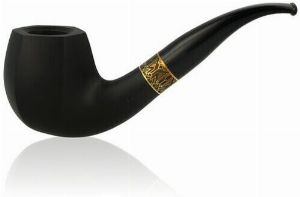 Vauen Pfeife Jay 106 Glatt Schwarz