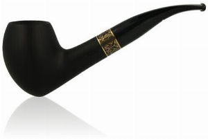 Vauen Pfeife Jay 141 Glatt Schwarz