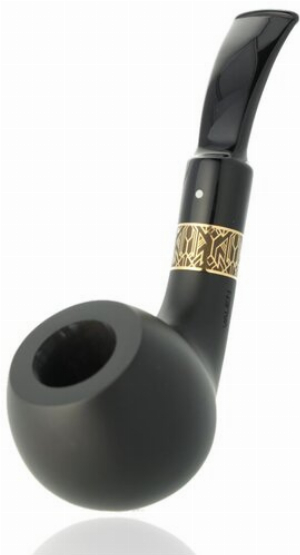 Vauen Pfeife Jay 142 Glatt Schwarz