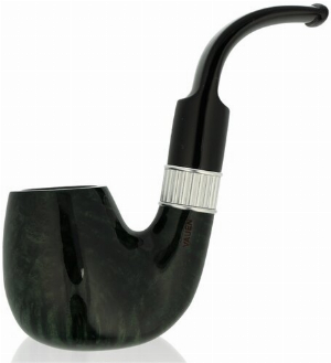 Vauen Pfeife Kensington No. 153 Grün Glatt Weißpunkt