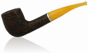 Vauen Pfeife Lessing 568 Sandgestrahlt Braun